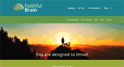 Desktop Screenshot of faithfulbrain.com